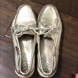 Metallic Sperry Top-Sider shoes